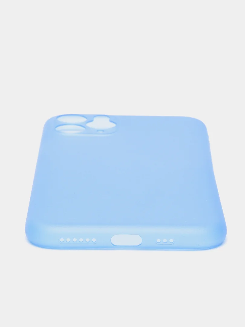 Голубой прозрачный чехол для Apple iPhone 11 / 11 Pro / 11 Pro Max