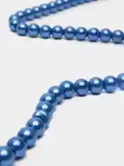 Синий бусины под жемчуг стеклянные, диаметр 4, 6, 8, 10, 12 мм