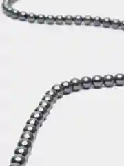 Серый бусины под жемчуг стеклянные, диаметр 4, 6, 8, 10, 12 мм
