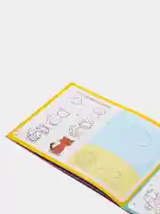 Фиолетовый многоразовая книга с маркером "Пиши-стирай"