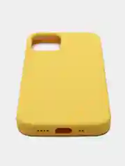 Желтый чехол Silicone Case для iPhone 12Mini, 12, 12 Pro, 12 Pro Max