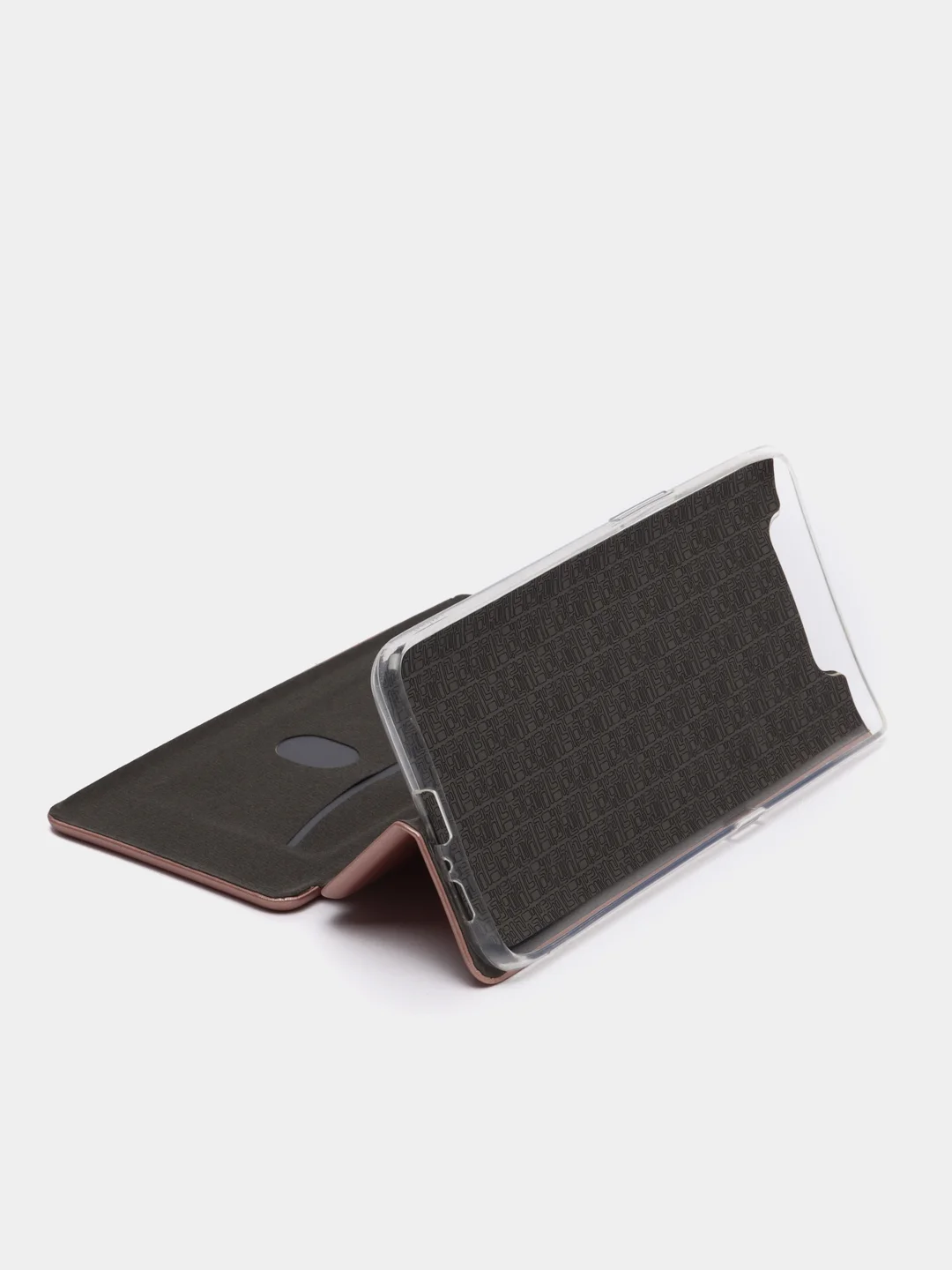 Розовый чехол книжка Samsung A90 2019