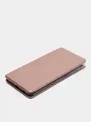 Розовый чехол книжка Samsung A90 2019
