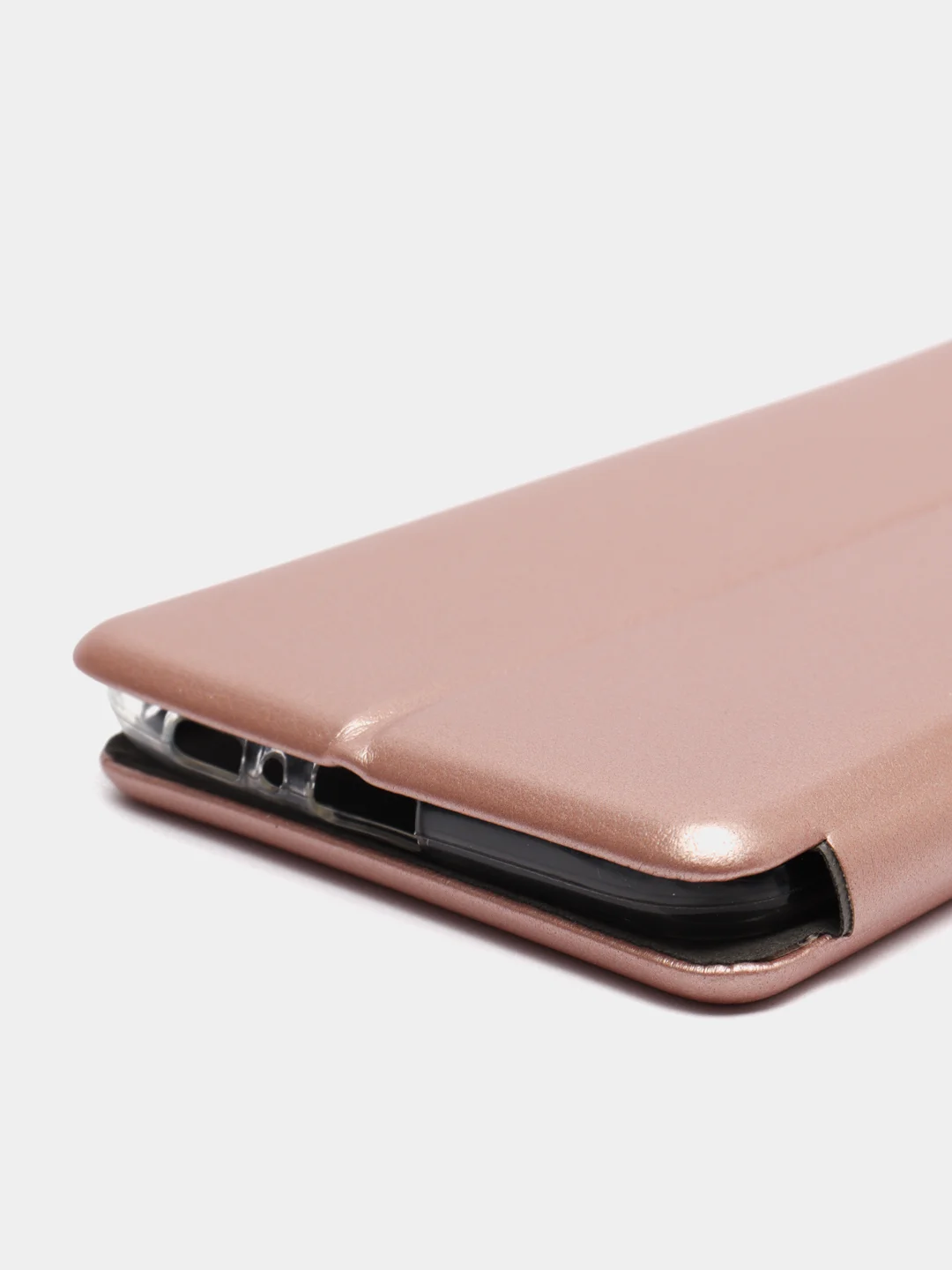 Розовый чехол книжка Samsung A90 2019