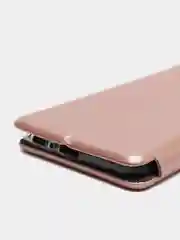 Розовый чехол книжка Samsung A90 2019