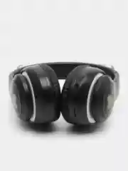Черный беспроводные Bluetooth-наушники STN-28, с кошачьими светящимися ушками, детские