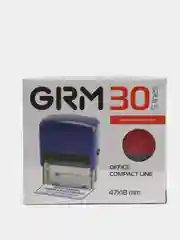 Красный автоматическая оснастка для штампа GRM 30 Office, 47*18 мм