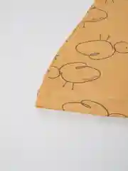 Желтый шапочка из хлопка