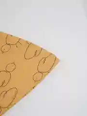 Желтый шапочка из хлопка