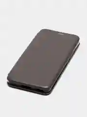 Серый чехол книжка на Honor 50 / Huawei Nova 9
