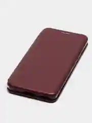 Бордовый чехол книжка на Honor 50 / Huawei Nova 9