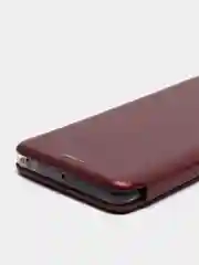 Бордовый чехол книжка на Honor 50 / Huawei Nova 9