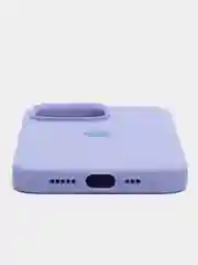 Аметистовый чехол силиконовы на iPhone 13 Pro