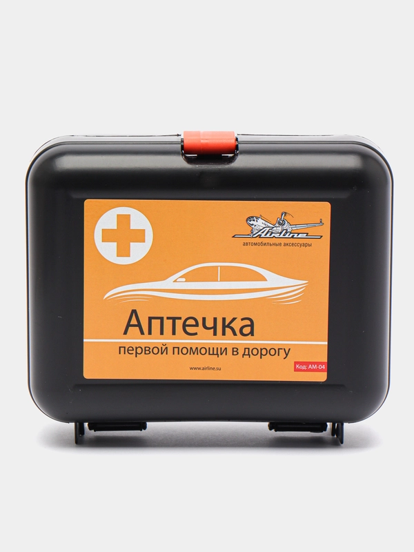 Аптечка автомобильная Airline AM-04, пластиковый футляр