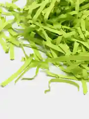 Желтый бумажный наполнитель цветной, стружка, для коробок