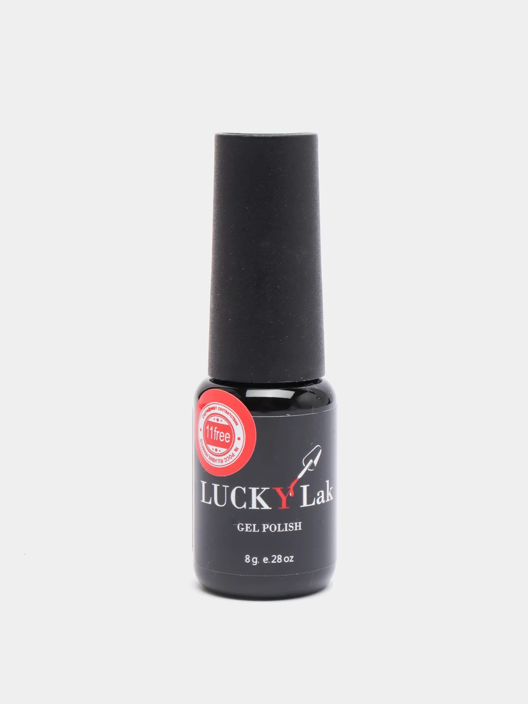 Гель лак для ногтей, гель-лак LuckyLak FL №016, 8g зеленый, изумрудный, темный бирюзовый