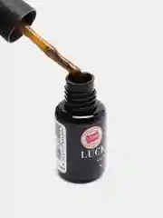 Гель лаки для ногтей, гель-лак LuckyLak FL №006, 8g золотой с шиммером для маникюра