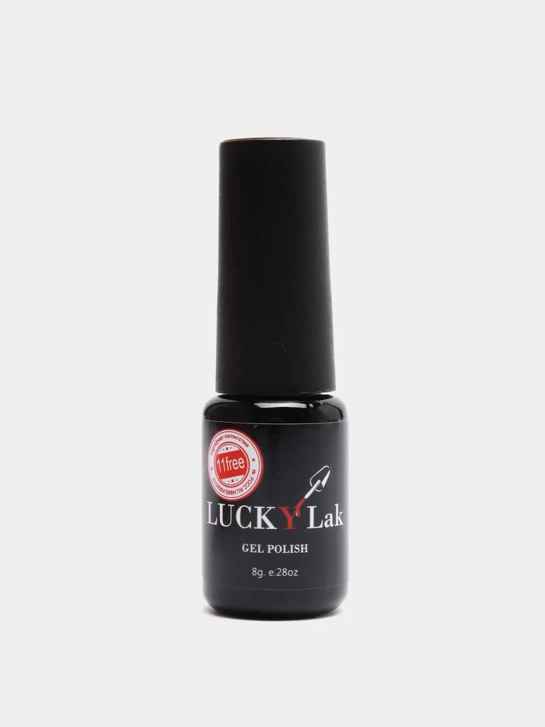 Гель лаки для ногтей, гель-лак LuckyLak FL №006, 8g золотой с шиммером для маникюра