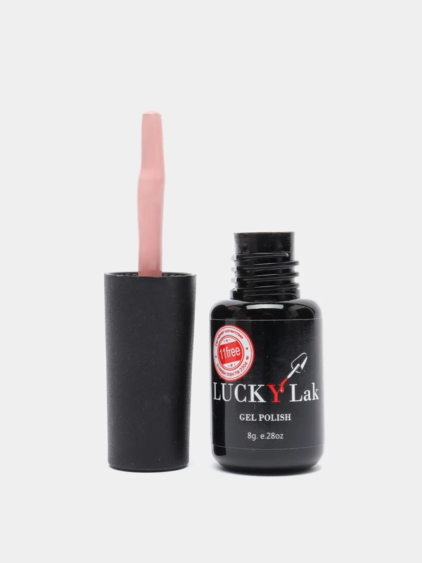 Гель лак для ногтей LuckyLak FL 8g №045 бежевый лак для маникюра и педикюра