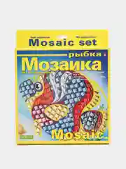 Набор для детского творчества. Декоративная мозаика - аппликация Рыбка. Hobby Time