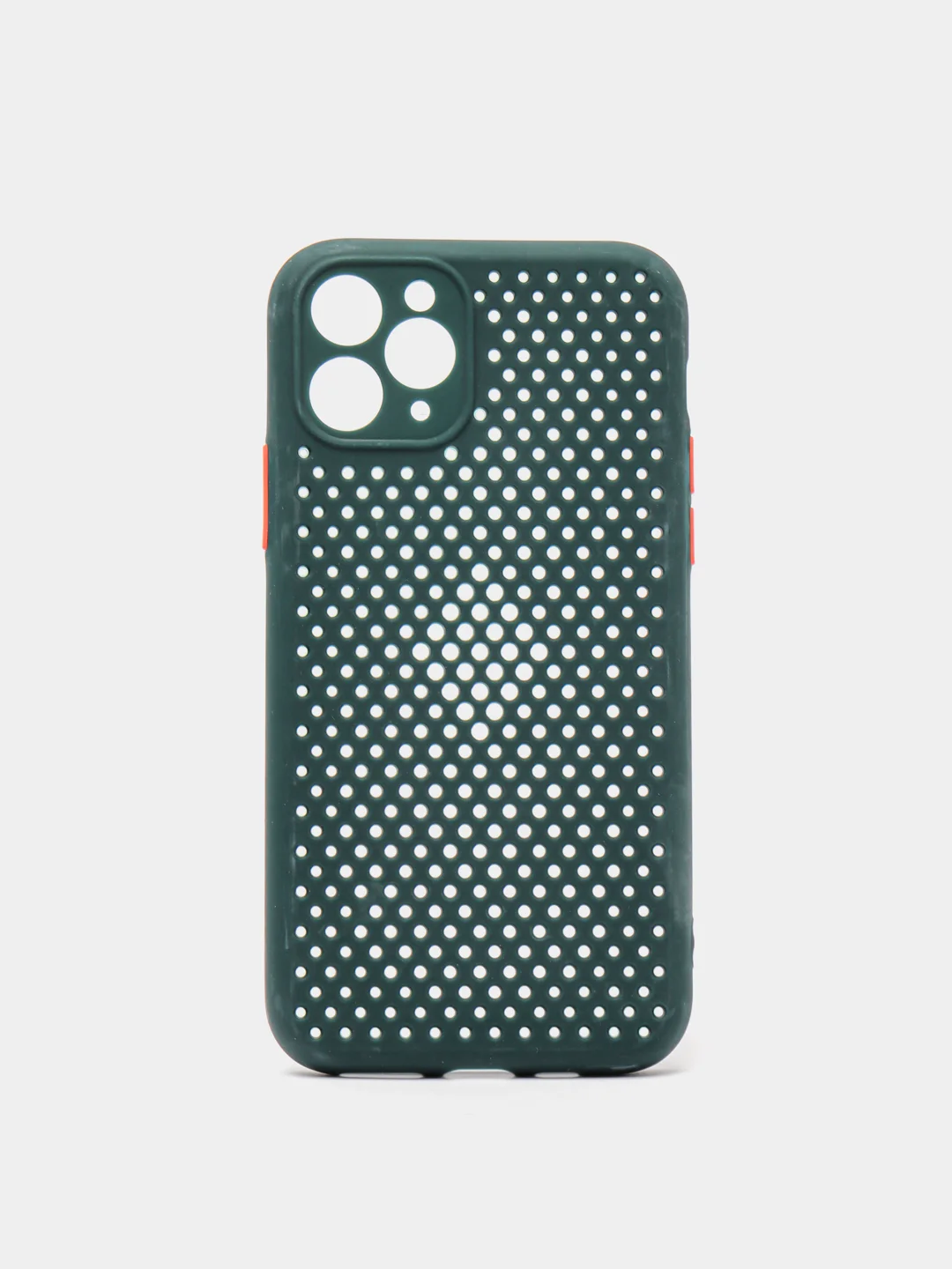 Тёмно-зелёный чехол с защитой камеры на iPhone XS, XR, XSMAX, 11 PRO MAX, 12 PRO, 12 PROMAX
