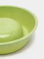 Зеленый бамбуковая миска для кошек и собак