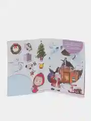 Угольный книги обучающие "Маша и Медведь"
