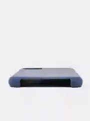 Индиго чехол для iPhone 11 силиконовый, с логотипом