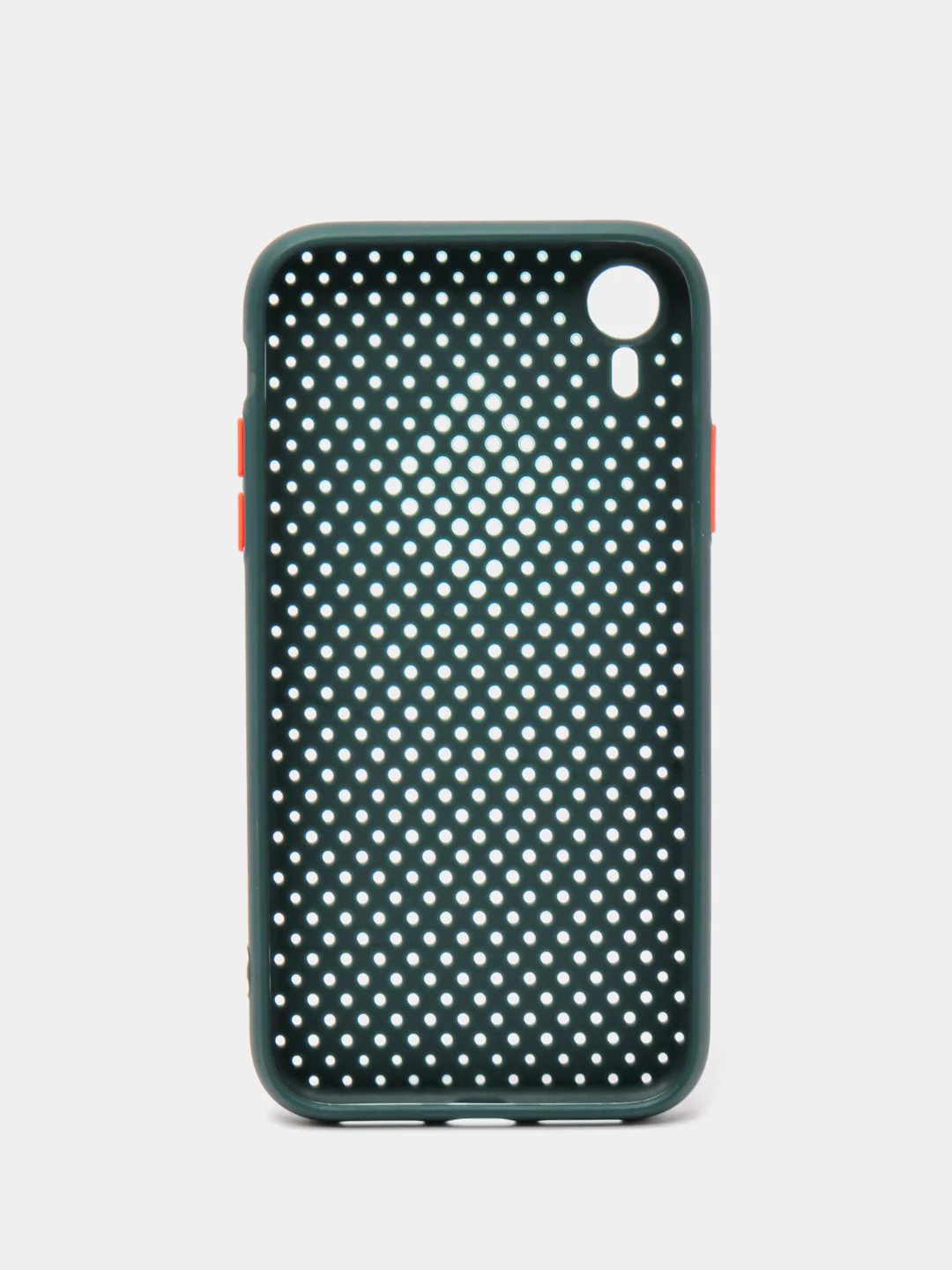 Тёмно-зелёный чехол с защитой камеры на iPhone XS, XR, XSMAX, 11 PRO MAX, 12 PRO, 12 PROMAX