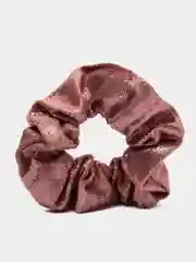 Розовый резинка для волос блестящая