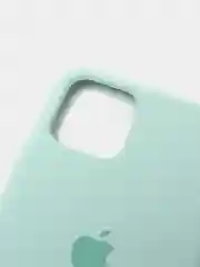 Бирюзовый чехол Silicone Case для iPhone 11 Pro, силиконовый