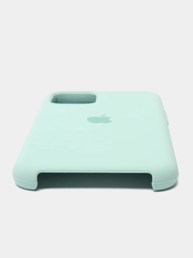 Бирюзовый чехол Silicone Case для iPhone 11 Pro, силиконовый