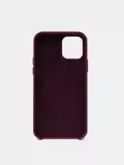 Багровый чехол Silicone Case для iPhone 12/12 Pro