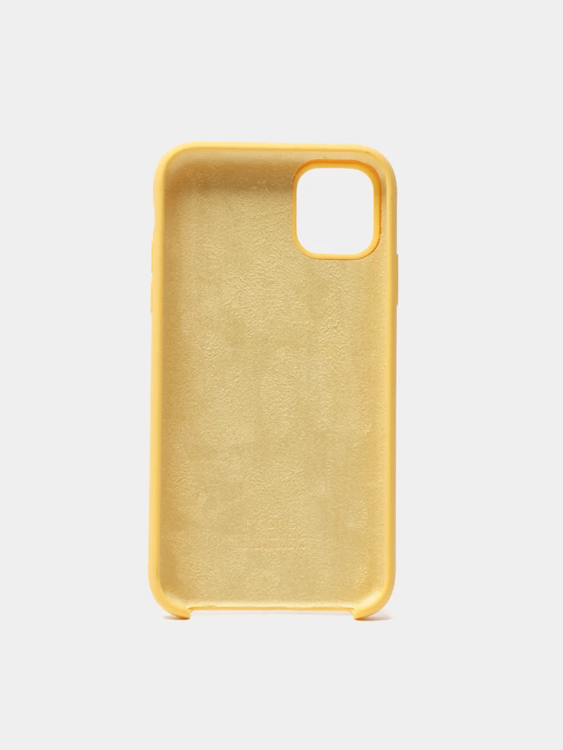 Бронзовый чехол Silicone Case для iPhone 11, силиконовый