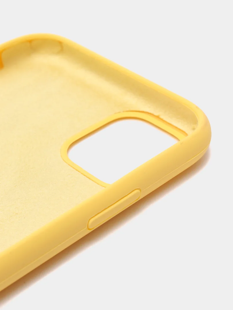 Бронзовый чехол Silicone Case для iPhone 11, силиконовый