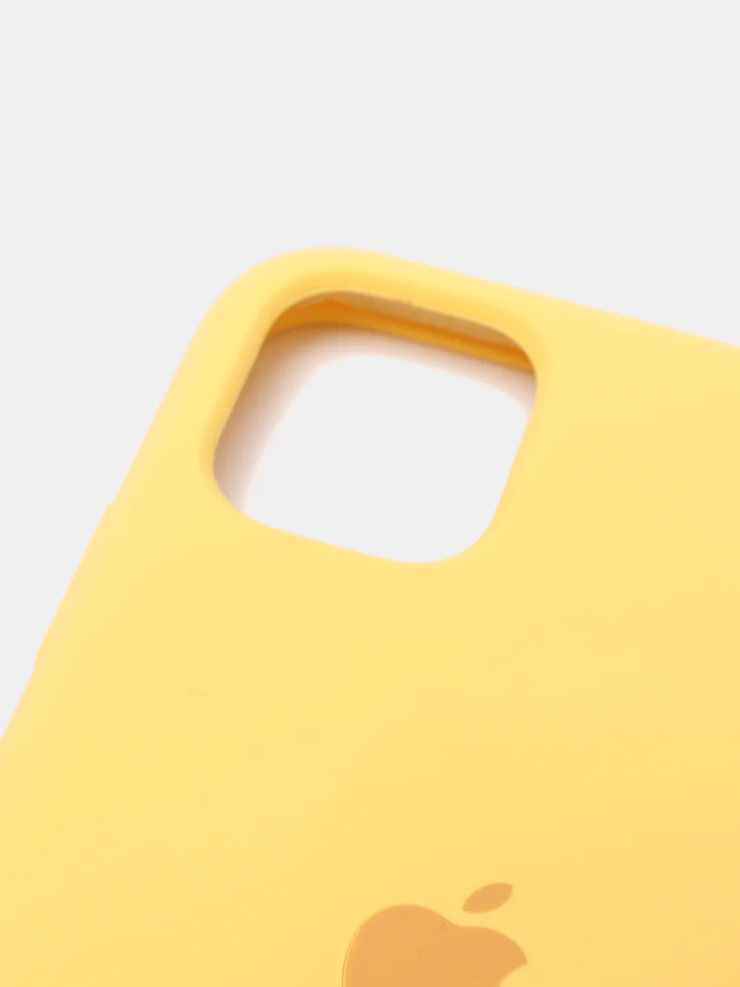 Бронзовый чехол Silicone Case для iPhone 11, силиконовый