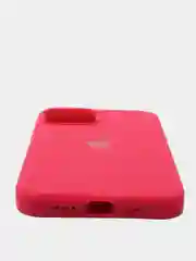 Алый чехол Silicone Case для iPhone 12/12 Pro