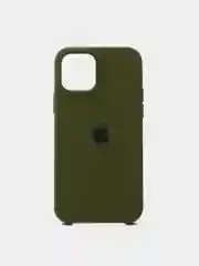Зеленый чехол Silicone Case для iPhone 12/12 Pro