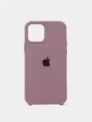 Бежевый меланж чехол Silicone Case для iPhone 12/12 Pro