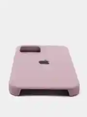 Бежевый меланж чехол Silicone Case для iPhone 12/12 Pro