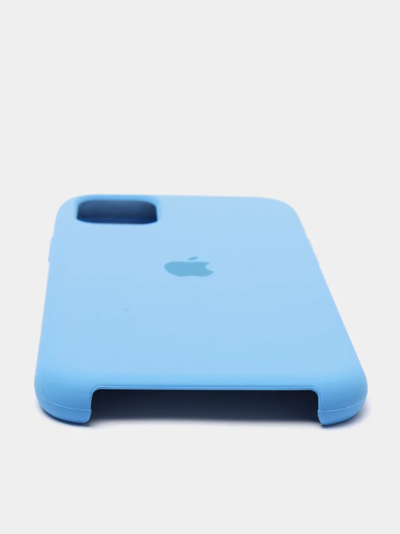 Лазурный чехол Silicone Case для iPhone 11, силиконовый