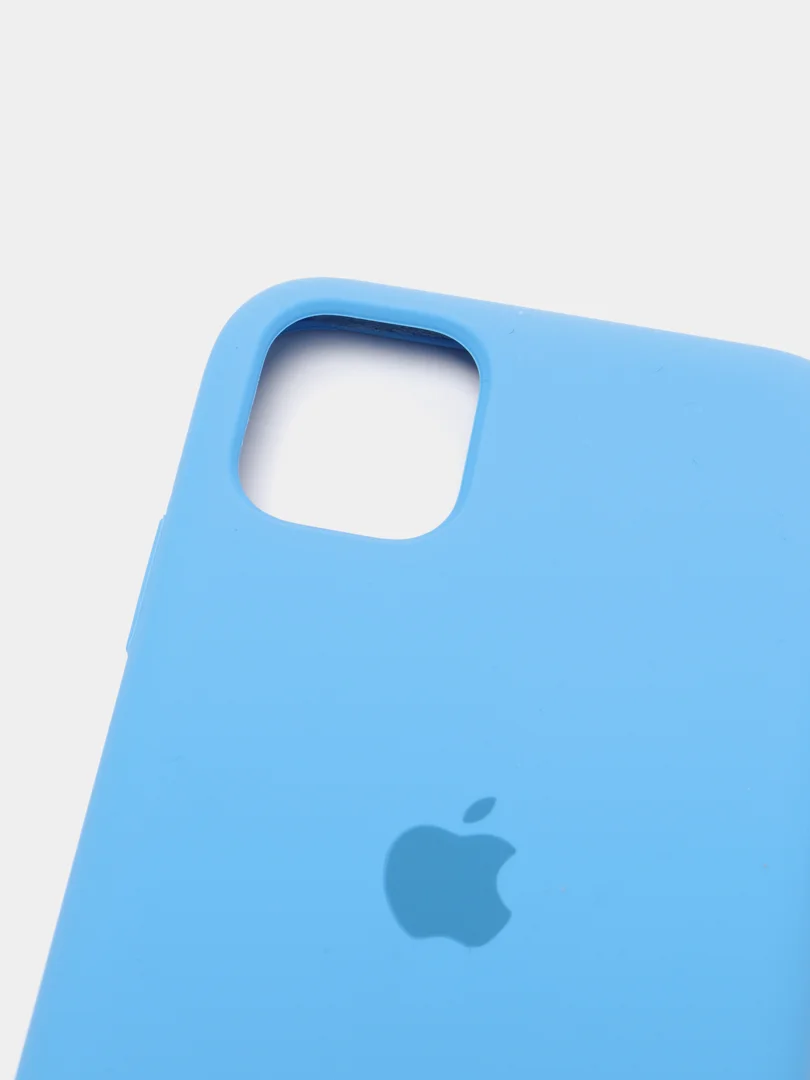 Лазурный чехол Silicone Case для iPhone 11, силиконовый