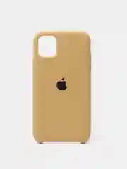 Горчичный чехол Silicone Case для iPhone 11, силиконовый