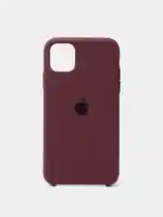 Багровый чехол Silicone Case для iPhone 11, силиконовый