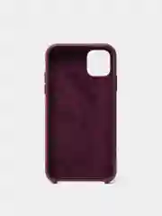 Багровый чехол Silicone Case для iPhone 11, силиконовый