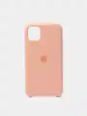 Бежевый чехол Silicone Case для iPhone 11, силиконовый
