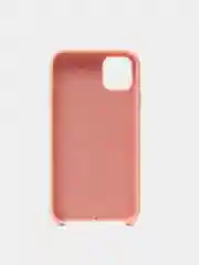 Бежевый чехол Silicone Case для iPhone 11, силиконовый