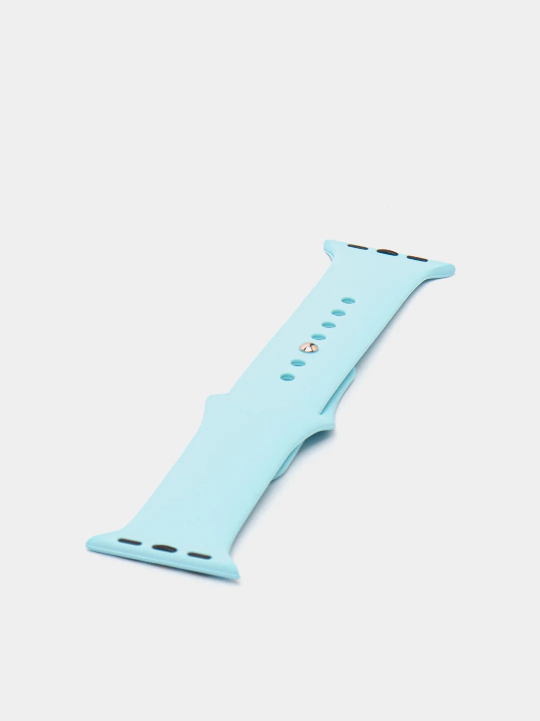 Бирюзовый силиконовый ремешок для смарт часов Apple Watch, силиконовый браслет