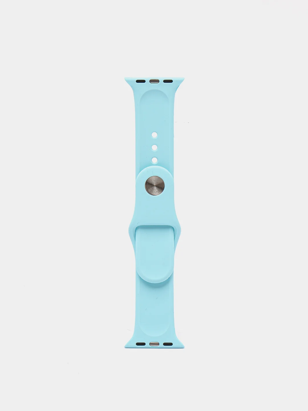 Бирюзовый силиконовый ремешок для смарт часов Apple Watch, силиконовый браслет