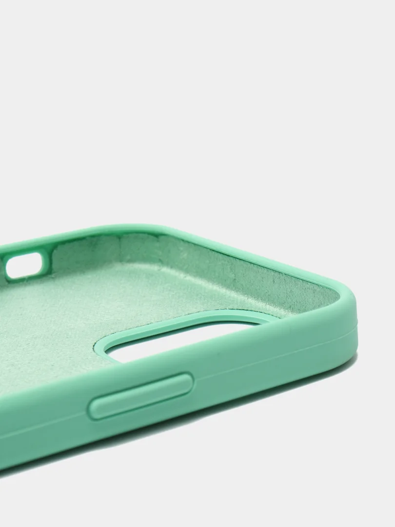 Лесной зеленый чехол Silicone Case для iPhone 12/12 Pro